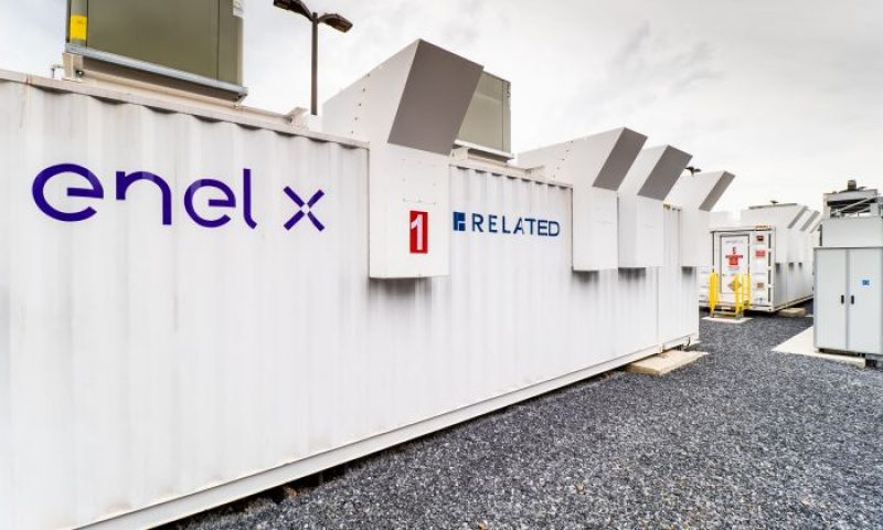 Enel X Launches First Energy Storage Project in Italy