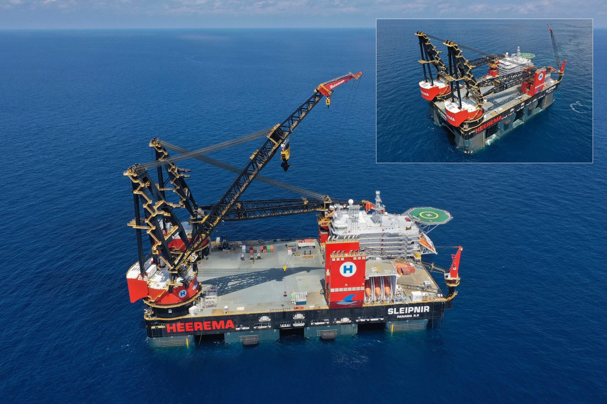 Heerema’s Sleipnir, The World’s Biggest Semi-Submersible Crane Vessel ...